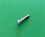 Chrome Plated Round Head Wood Screw DIN 7996 - 3x16