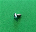 Chrome Plated Oval Head Screw -  DIN 7983 - 3,9x9,5