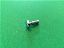 Chrome Plated Pan Head Screw -  DIN 7985 - M6x18