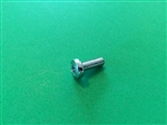 Chrome Plated Pan Head Screw -  DIN 7985 - M6x15