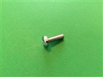 Chrome Plated Pan Head Screw -  DIN 85 - M6x22