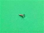 Chrome Plated Flat Head Slotted Sheet Metal Screw -  DIN 7972 - 3.9 x 13