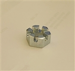 M10x1 Fine Thread Slotted/Castle Nut - DIN 937 Thin type