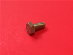 Hex Head Cap Screw M8x16  DIN 933 - Yellow Zinc Plated