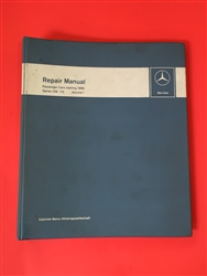Mercedes 108-115 Chassis Repair Manual - Volume 1 - 1968