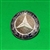Mercedes 116 Chassis Front Grille Badge (Emblem) & Hardware
