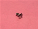 CHROME PLATED OVAL HEAD SLOTTED MACHINE SCREW - DIN 964 - M4 x 10