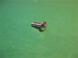 Chrome Plated Oval Head Screw - DIN 7983 - 4.2 x 13