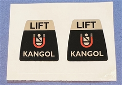 Kangol Magnet Seat Belt Decal set for Mercedes 230SL 250SL&  others