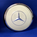 Complete Ivory color Horn Button with Emblem for 300SL Gullwing Coupe Steering Wheel