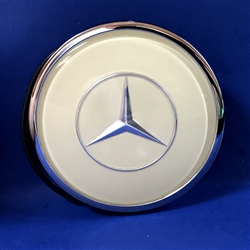 Complete Ivory color Horn Button with Emblem for 300SL Coupe Steering Wheel