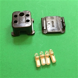 4 Pin Electrical Connector-Socket - fits most 1960's-1990's Mercedes Models