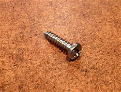 Chrome Plated Pan Head Sheet Metal Screw -  DIN 7981 -3.5x16