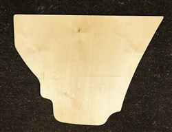 Wood Floor Panel for 190SL - Left side Rear