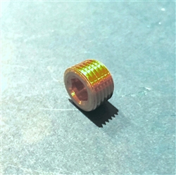 Brass Socket type Plug - M16x1.5  DIN 906