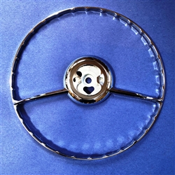 Chrome Horn Ring for 190SL - 300SL Roadster - Repro