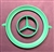 Rubber Painting Stencil for Hub Cap - For Mercedes 190SL - 230SL - 250SL - 300SL & others