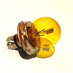 Headlight Bulb, Yellow Color - P45t - 45W/40W  12V - for Euro Headlights