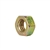 M6 Nut - LEFT HAND THREAD - Din 934L - Yellow Zinc Plated Steel