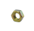 M10 Nut - Din 934 - Yellow Zinc Plated Steel