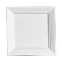 PLATE SQUARE 5.125 IN AURA WHITE 3AA-DD086-020
