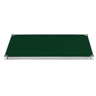 BOGO 12"d Plastic Wire Shelf Liners - Dark Green