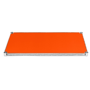 BOGO 12"d Plastic Wire Shelf Liners - Orange