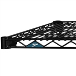 14"d Metro Super Erecta Wire Shelves - Black