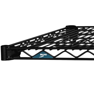 14"d Metro Super Erecta Wire Shelves - Black