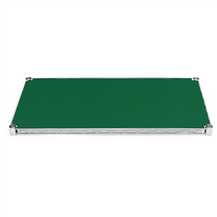 14"d Plastic Wire Shelf Liners - Green