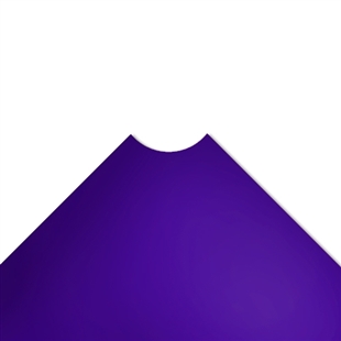 14"d Plastic Wire Shelf Liners - Purple