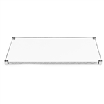 14"d Plastic Wire Shelf Liners - White