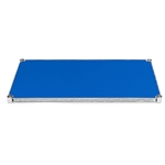 21"d Plastic Wire Shelf Liners - Light Blue