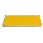 21"d Plastic Wire Shelf Liners - Yellow