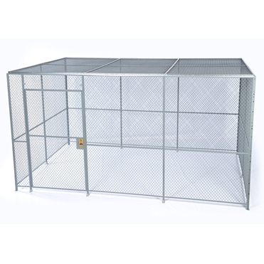 4 wall Wire Mesh Partitions, Security Cages- Spaceguard