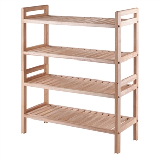 Mercury 2-Piece Stackable Shoe Rack Set