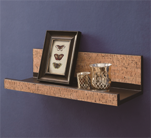 Cork Wall Shelf