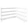 12"d x 54"w Wire Shelving Add Ons with 4 Shelves