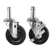 Rubber Stem Casters