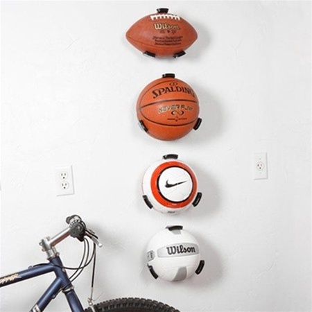 Wall-Mounted Ball Claws for Ball Storage