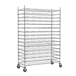 16-Tier Mobile Agribusiness Drying Rack