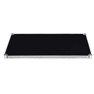10"d Black Poly Wire Shelf Liners