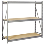 96"w x 84"h Bulk Storage Racks with Particle Board Decking