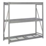 96"w x 84"h Bulk Storage Racks with Wire Decking