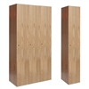 All-Wood Club Lockers - Single Tier