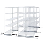 Double Skate Kit for Wire Shelving