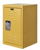 Kids Yellow Mini Locker 15&quot;d x 15&quot;w x 24&quot;h