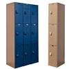 AquaMax Plastic Lockers - Triple Tier