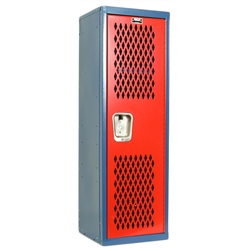 Blue and Red Home Team Locker