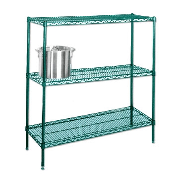 36d High-Density Mobile Wire Shelving - Double Wide